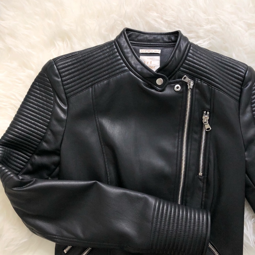 NWOT | Zara | Black Motorcycle Jacket | XS